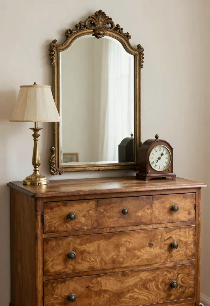 10 Bedroom Chest Drawer Decor Ideas That Look Styled 60 10 Bedroom Chest Drawer Decor Ideas That Look Styled 10. Vintage Inspired Decor for a Timeless Look 0