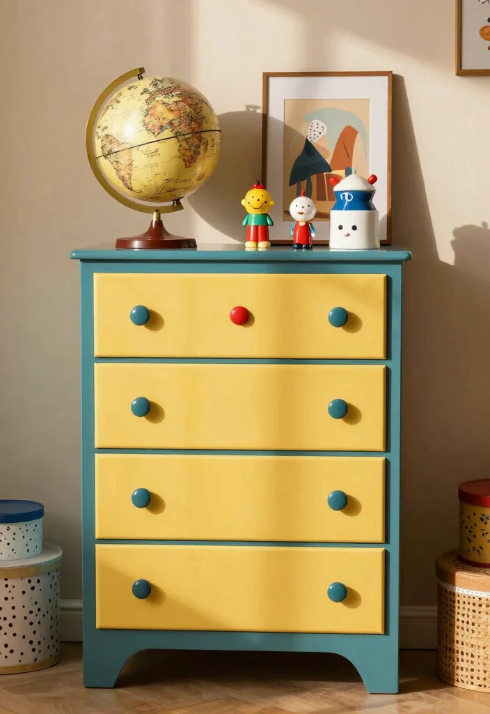 10 Bedroom Chest Drawer Decor Ideas That Look Styled 59 10 Bedroom Chest Drawer Decor Ideas That Look Styled 9. Whimsical Touches with Unique Accessories 0