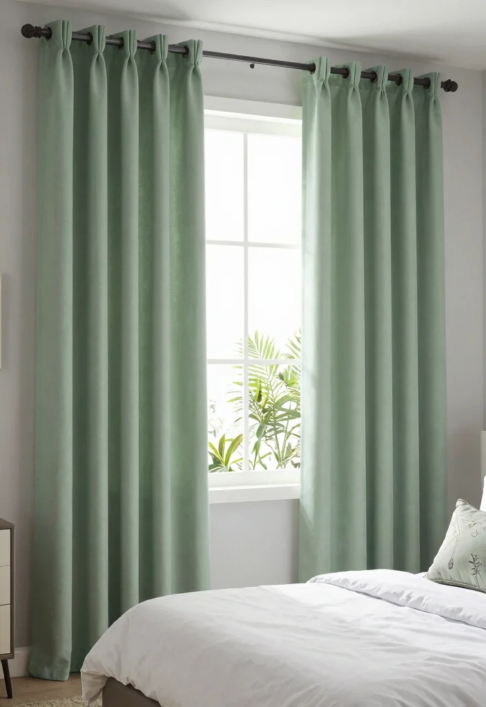 10 Blackout Curtain Bedroom Ideas for Better Sleep 10. Color Psychology 0