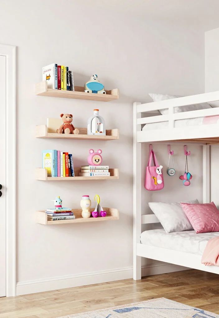 10 Girls Bunk Bed Bedroom Ideas That Save Space 25 10 Girls Bunk Bed Bedroom Ideas That Save Space 5. Vertical Storage Solutions 0