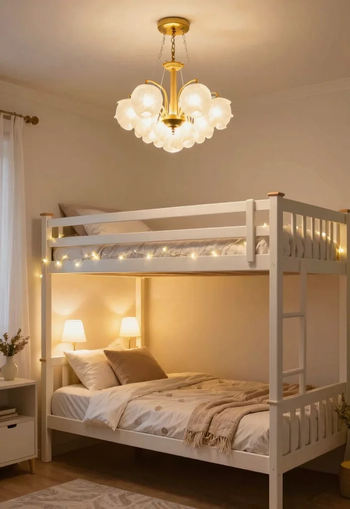 10 Girls Bunk Bed Bedroom Ideas That Save Space 48 10 Girls Bunk Bed Bedroom Ideas That Save Space 8. Functional Lighting Solutions 0