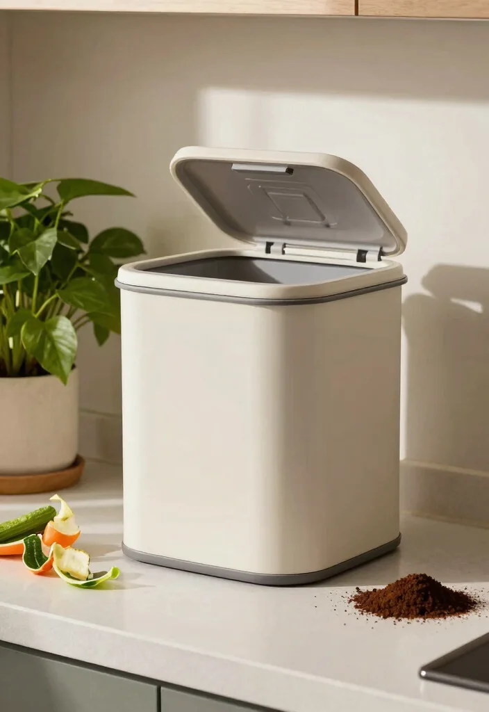 10 Kitchen Gift Ideas for Home Cooks Eco Friendly Edition 3. Compost Bin for Kitchen Scraps 0
