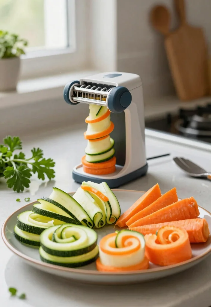 10 Kitchen Gift Ideas for Home Cooks Eco Friendly Edition 9. Vegetable Spiralizer 0