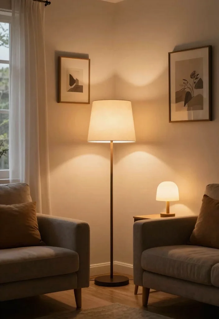10 Mini Living Room Ideas for Compact Homes 6. Smart Lighting Solutions 0