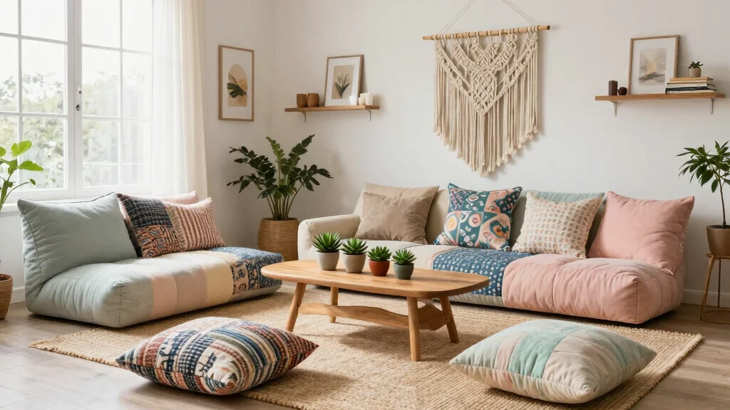 10 No Sofa Living Room Ideas for Flexible Seating