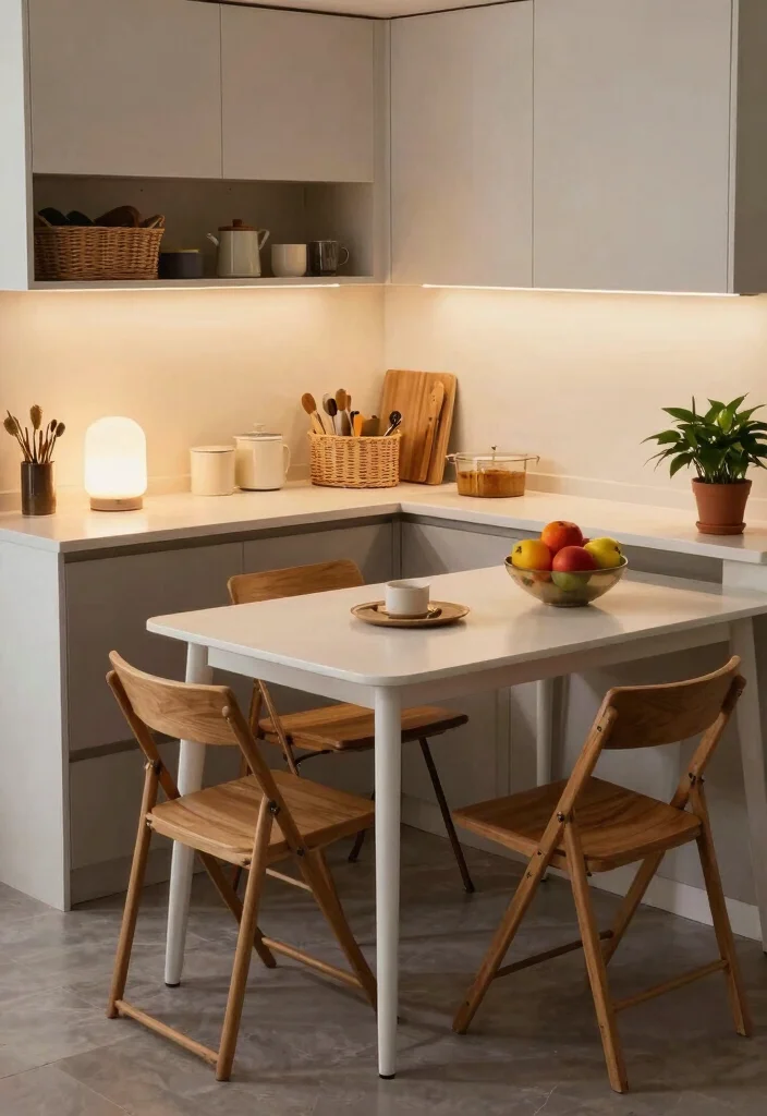 10 Small Kitchen Nook Ideas for Cozy Dining 10. Multifunctional Space 0