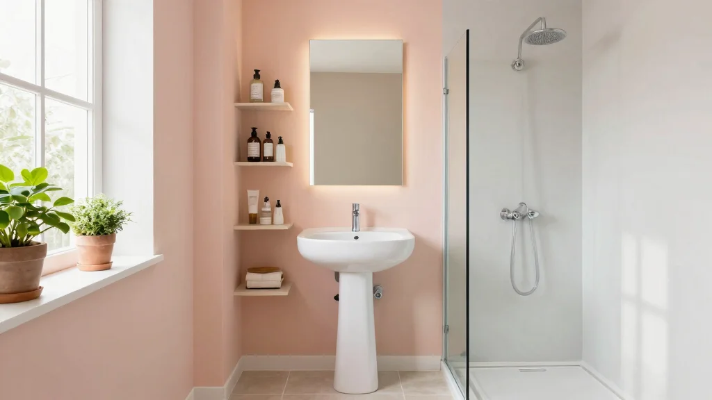 10 Small Narrow Bathroom Ideas with Better Flow