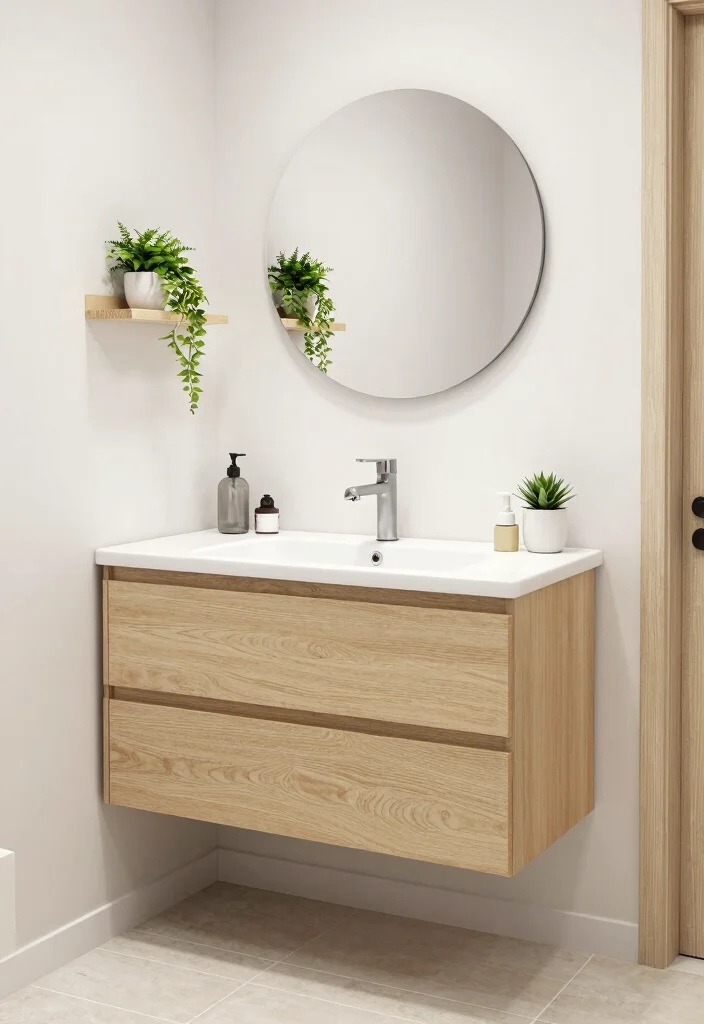 10 Toilet Bathroom Ideas for Compact Functional Layouts 1. Floating Vanities for an Open Feel 0