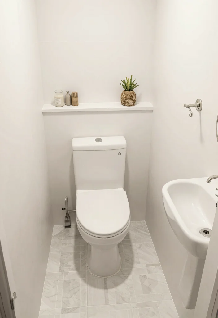 10 Toilet Bathroom Ideas for Compact Functional Layouts 2. Clever Corner Toilets 0