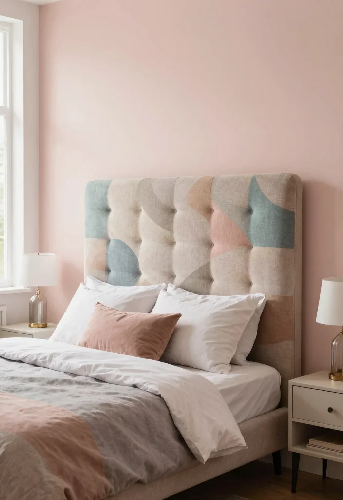 12 Aesthetic Single Bed Bedroom Ideas for Small Rooms 4. A Statement Headboard 0