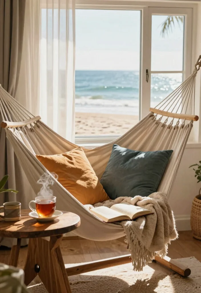 12 Beachy Bedroom Ideas for a Relaxed Coastal Feel 25 12 Beachy Bedroom Ideas for a Relaxed Coastal Feel 5. Create a Cozy Reading Nook 0