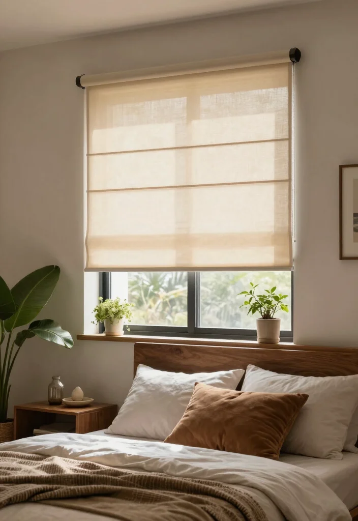12 Bedroom Blind Ideas for Light Control and Style 10. Eco Smart Shades 0