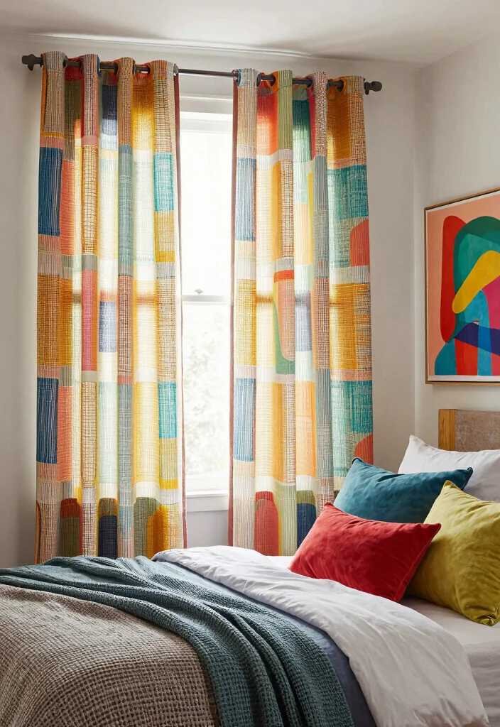 12 Bedroom Blind Ideas for Light Control and Style 3. Recycled Fabric Shades 0