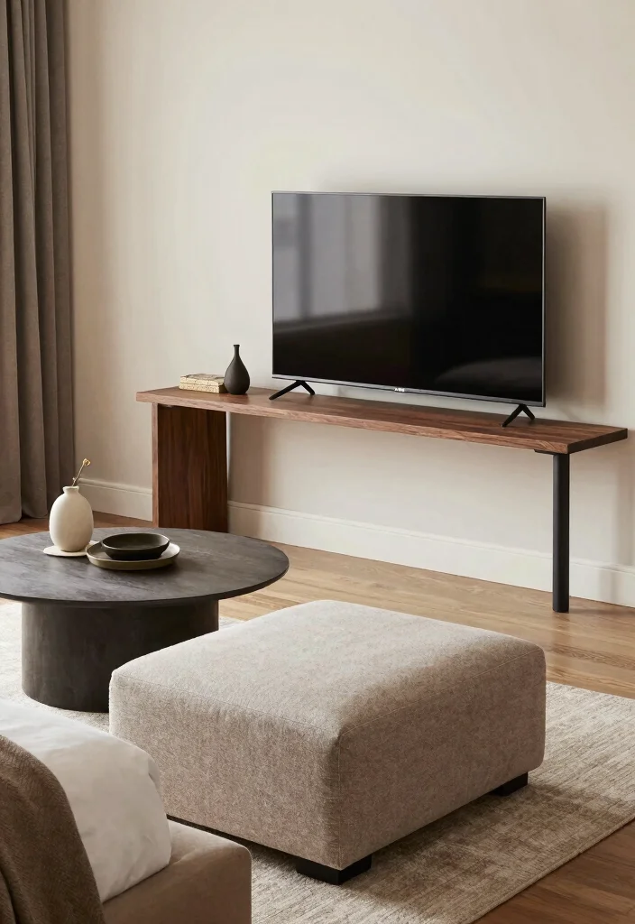 12 Bedroom Ideas with TV for Cozy Evenings 6. Multi functional Furniture 0