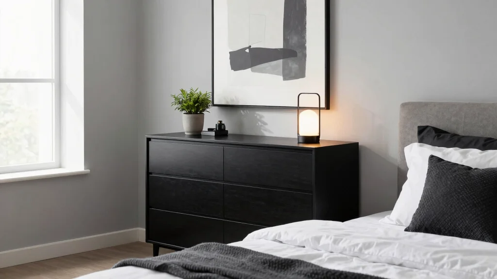 12 Black Dresser Bedroom Ideas for Easy Styling