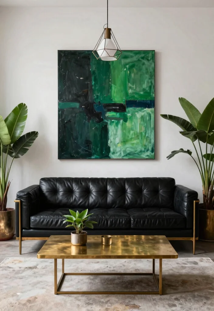 12 Black Leather Sofa Living Room Ideas with Edge 1 12 Black Leather Sofa Living Room Ideas with Edge 1. Urban Chic with Metal Accents 0