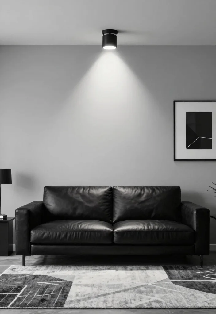 12 Black Leather Sofa Living Room Ideas with Edge 3 12 Black Leather Sofa Living Room Ideas with Edge 3. Monochrome Magic 0