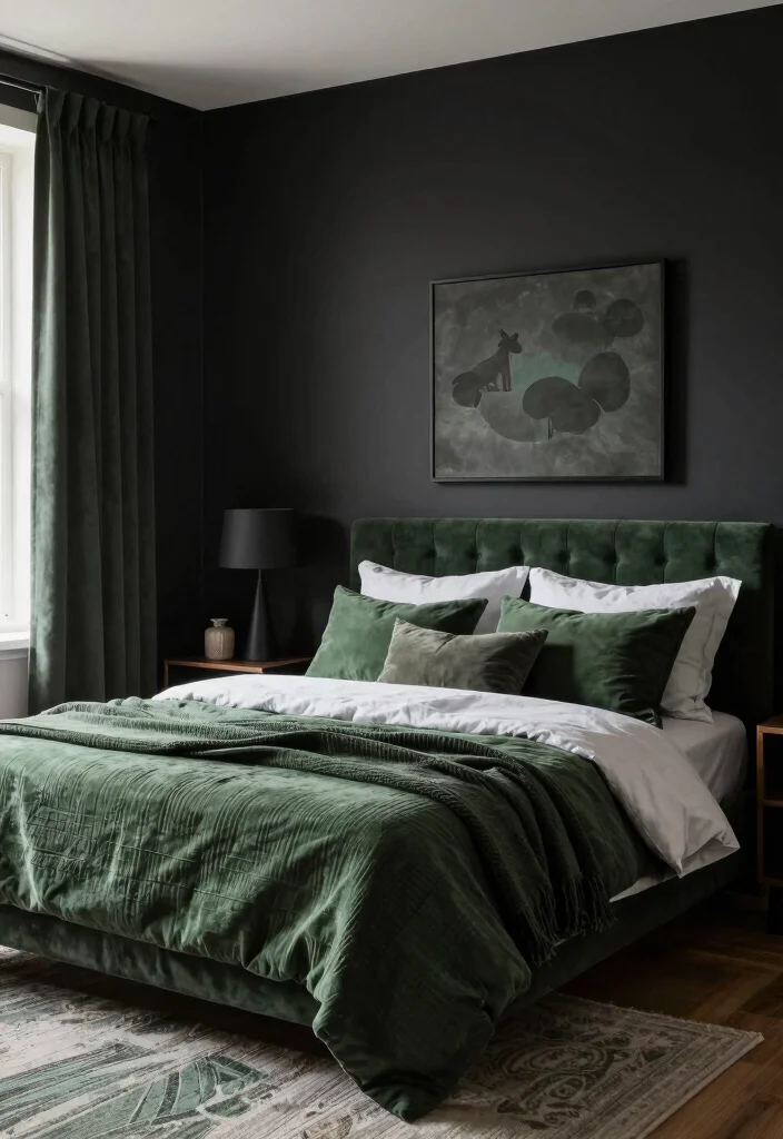 12 Black and Green Bedroom Ideas with Bold Contrast Conclusion 0
