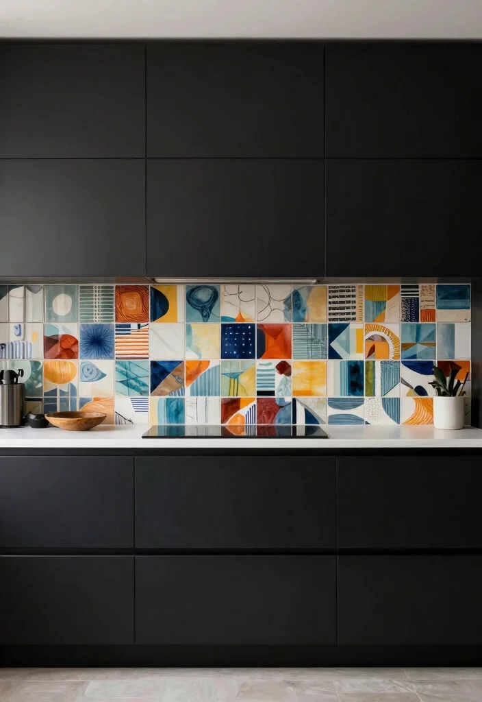 12 Black and White Kitchen Backsplash Ideas with Contrast 61 12 Black and White Kitchen Backsplash Ideas with Contrast 11. Advanced Digital Print Tiles 0