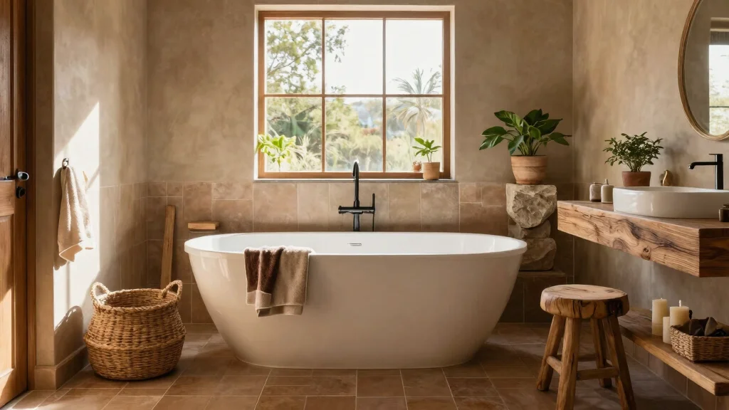 12 Brown Bathroom Ideas with Warm Earthy Style