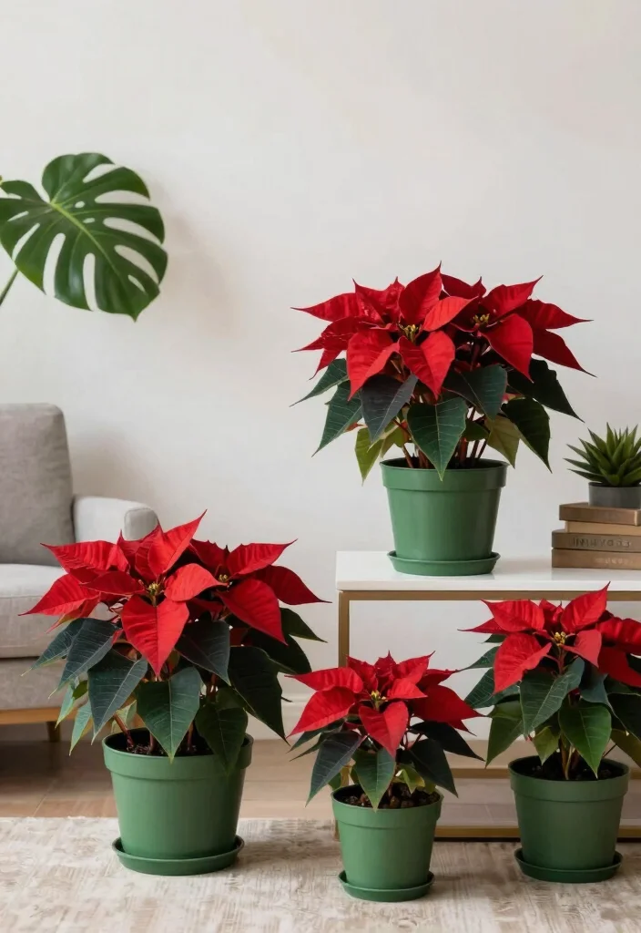 12 Christmas Living Room Decor Ideas for Apartments 38 12 Christmas Living Room Decor Ideas for Apartments 8. Plant Accents 0