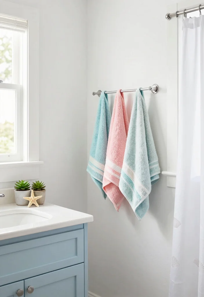 12 Coastal Small Bathroom Ideas That Feel Open and Airy 1. Light and Bright Color Schemes 0