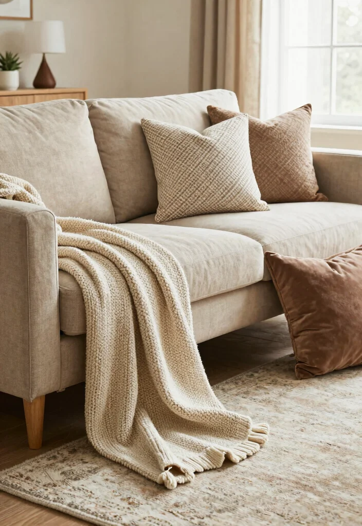 12 Country Living Room Ideas with Classic Comfort 4 12 Country Living Room Ideas with Classic Comfort 4. Opt for Cozy Fabrics 0