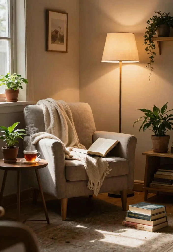 12 Country Living Room Ideas with Classic Comfort 39 12 Country Living Room Ideas with Classic Comfort 9. Curate a Cozy Reading Nook 0