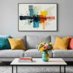 12 Grey Living Room Ideas with a Pop of Color