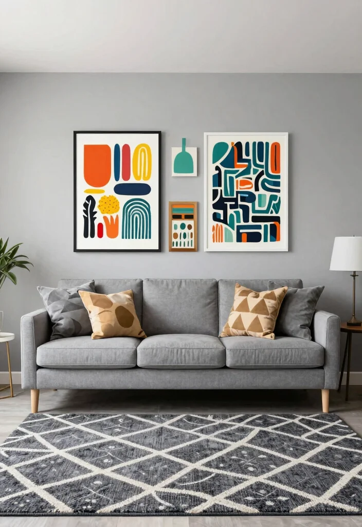 12 Grey and Tan Living Room Ideas for Warm Neutrals 24 12 Grey and Tan Living Room Ideas for Warm Neutrals 4. Playful Patterns with Neutral Base 0