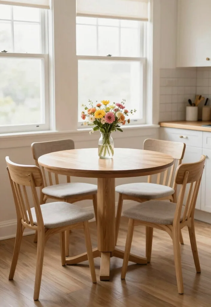 12 Kitchen Furniture Ideas for Flexible Layouts 11. Nook Tables 0