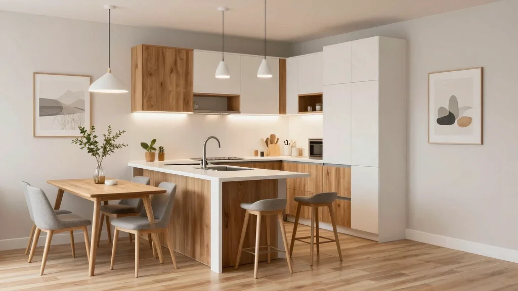 12 Kitchen Furniture Ideas for Flexible Layouts