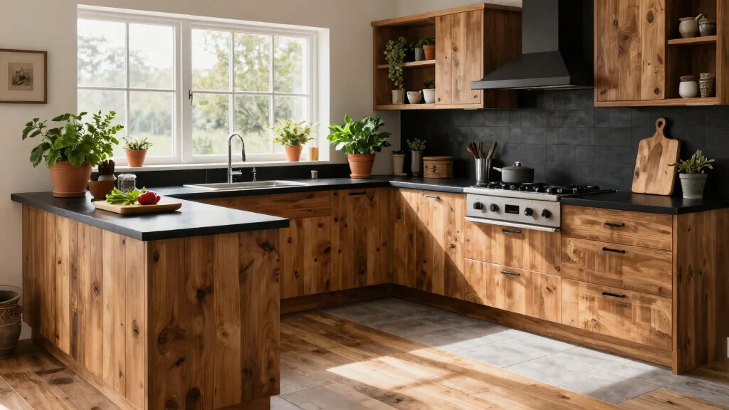 12 Kitchen Ideas with Black Countertops for Bold Style