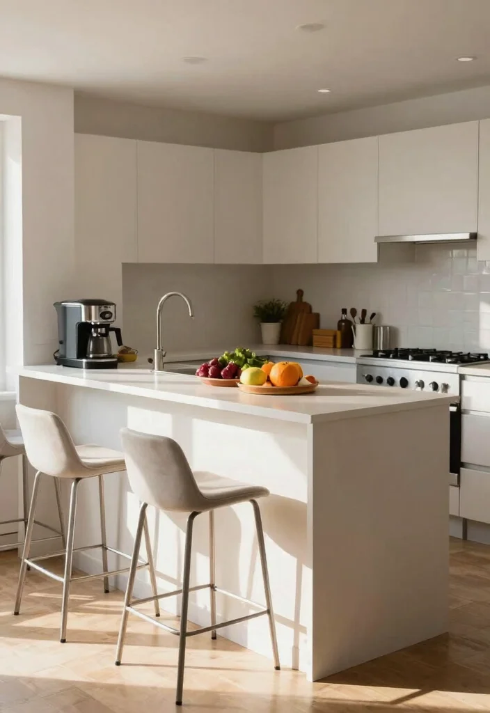 12 Kitchen Island Ideas Perfect for Small Kitchens 14 12 Kitchen Island Ideas Perfect for Small Kitchens 4. Breakfast Bar Island 0