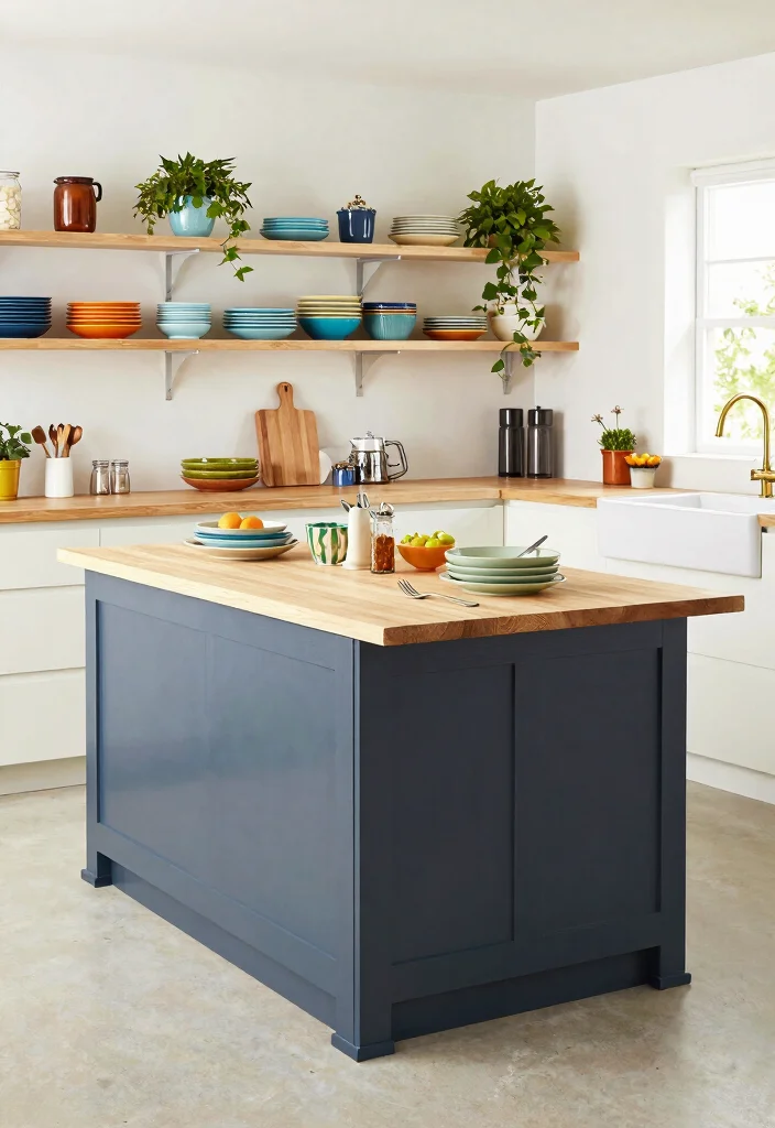 12 Kitchen Island Ideas Perfect for Small Kitchens 36 12 Kitchen Island Ideas Perfect for Small Kitchens 6. Stylish Drop leaf Island 0