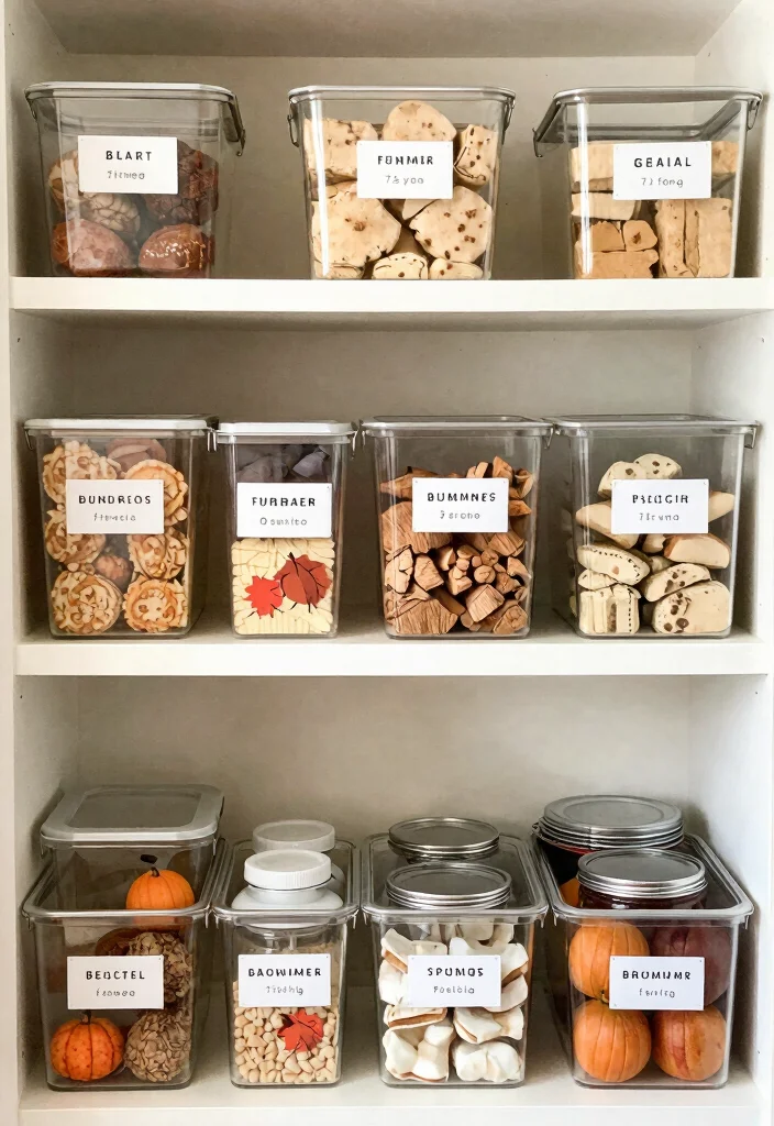 12 Kitchen Pantry Ideas for Organized Storage 62 12 Kitchen Pantry Ideas for Organized Storage 12. Seasonal Organization 0
