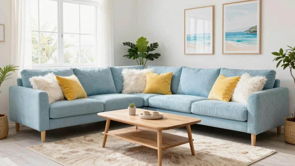 12 Light Blue Couch Living Room Ideas for a Fresh Look