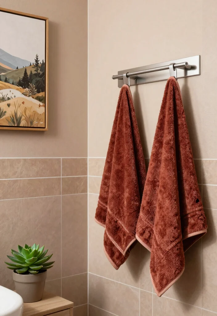 12 Light Brown Bathroom Ideas with Warm Natural Tones 5. Earthy Color Schemes 0