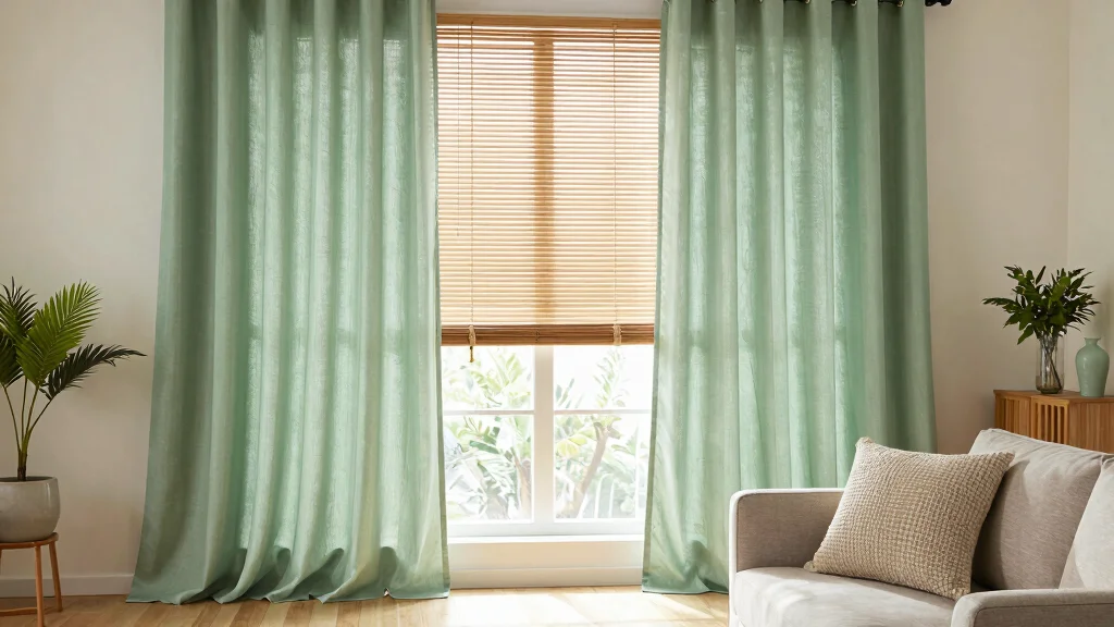 12 Living Room Curtain Ideas with Blinds Combined
