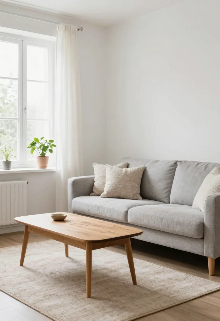 12 Minimalist Small Living Room Ideas That Feel Calm 1. Embrace a Neutral Color Palette 0