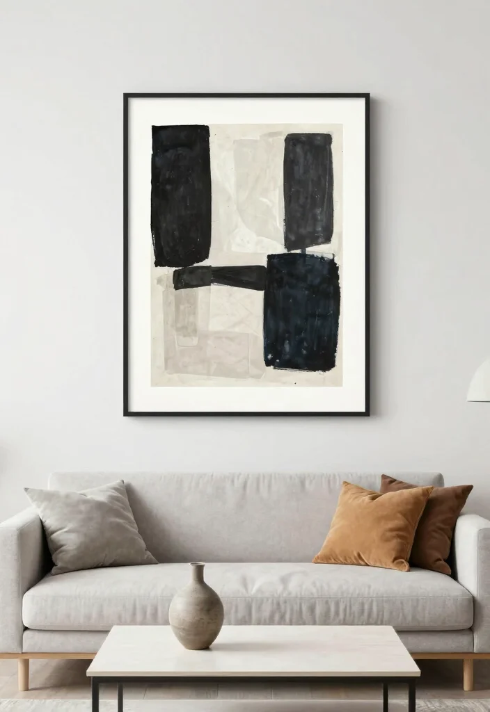 12 Minimalist Small Living Room Ideas That Feel Calm 7. Keep Decor Simple 0