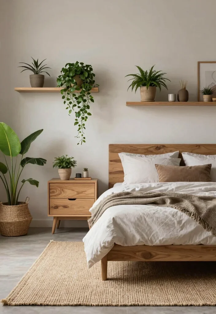 12 Modern Small Bedroom Ideas for Men That Feel Clean 30 12 Modern Small Bedroom Ideas for Men That Feel Clean 10. Incorporate Natural Elements 0