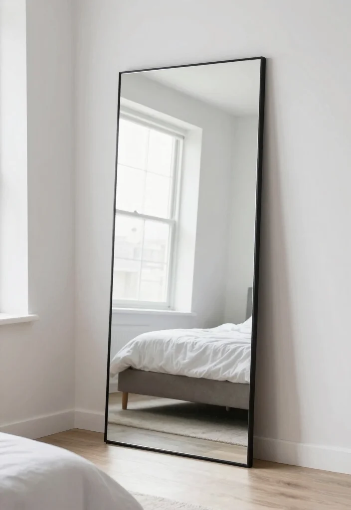 12 Modern Small Bedroom Ideas for Men That Feel Clean 16 12 Modern Small Bedroom Ideas for Men That Feel Clean 6. Use Mirrors Strategically 0