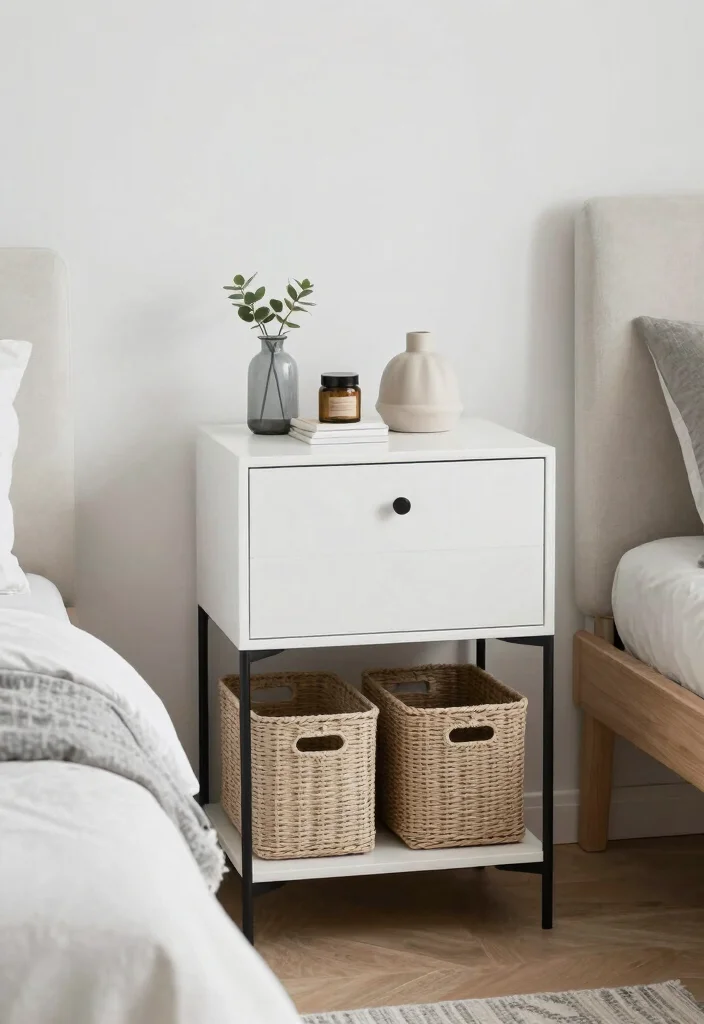 12 Modern Small Bedroom Ideas for Men That Feel Clean 29 12 Modern Small Bedroom Ideas for Men That Feel Clean 9. Smart Functional Accessories 0