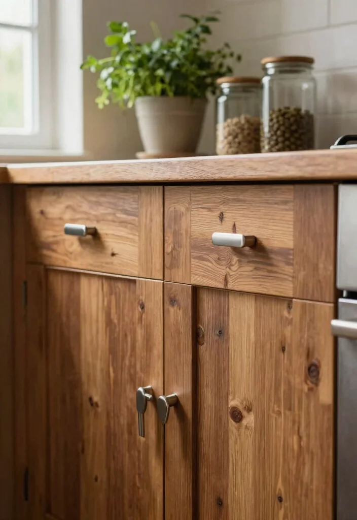 12 Natural Kitchen Ideas with Warm Organic Touches 1 12 Natural Kitchen Ideas with Warm Organic Touches 1. Reclaimed Wood Cabinets 0