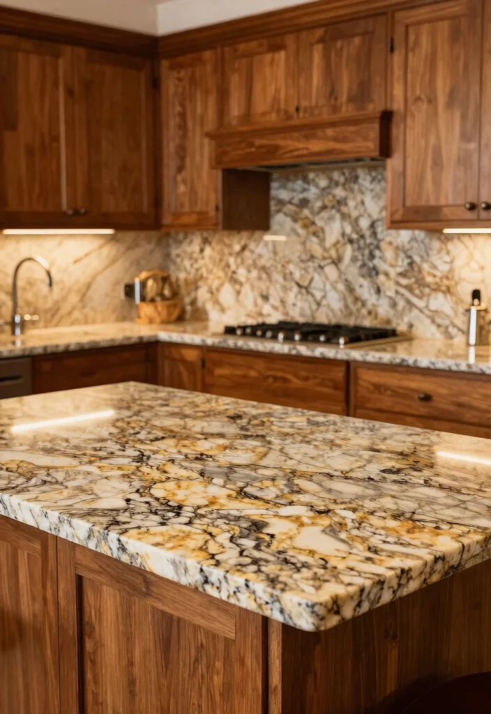12 Natural Kitchen Ideas with Warm Organic Touches 11. Natural Stone Features 0