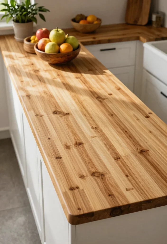 12 Natural Kitchen Ideas with Warm Organic Touches 2. Eco Friendly Countertops 0