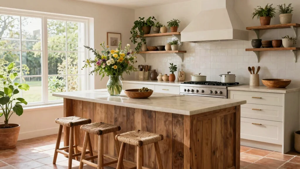 12 Natural Kitchen Ideas with Warm Organic Touches