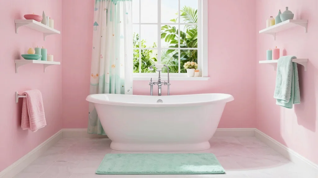 12 Pastel Bathroom Ideas for a Light Playful Look