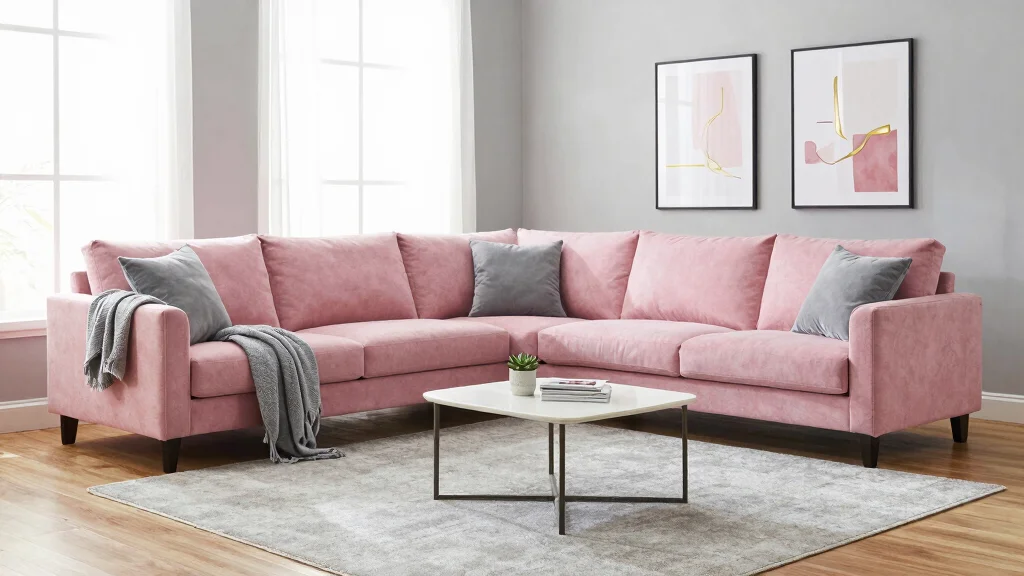 12 Pink and Grey Living Room Ideas with Soft Balance